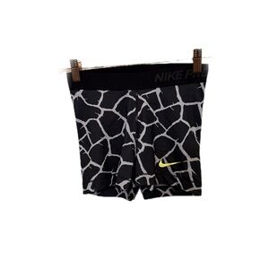 Nike Black and Gray Graffe Nike Athletic Shorts